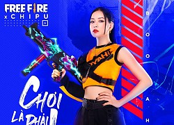 Free Fire: "Cơ trưởng Chi Pu" bất ngờ xuất hiện với tạo hình súng ống "căng đét"