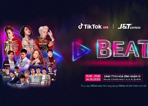 Hơn 100 Hot Tik Toker hội tụ trong đại hội âm nhạc Tik Tok BEAT Livestage lớn nhất Việt Nam