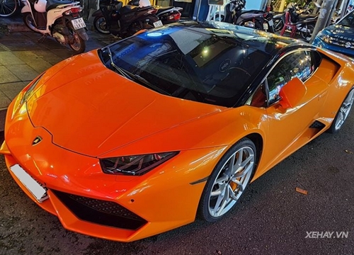 Lamborghini Huracan ở Sài Gòn "trút bỏ xiêm y", về nguyên bản