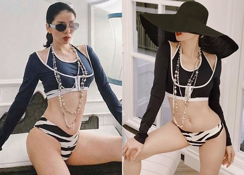 Lệ Quyên khoe loạt ảnh bikini nóng bỏng khi vi vu với con trai ở Phú Quốc, vắng bóng chồng sau tin đồn rạn nứt