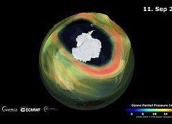 Lỗ thủng tầng ozone ở Nam Cực đạt đỉnh điểm khoảng 24 triệu km vuông