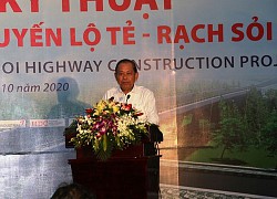 Phó Thủ tướng Thường trực Trương Hòa Bình dự thông xe kỹ thuật tuyến Lộ Tẻ - Rạch Sỏi