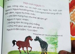 SGK Tiếng Việt lớp 1 nhiều sạn, có nên loại bỏ?