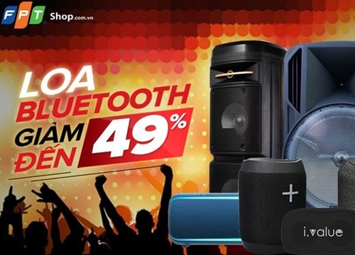 Top 3 loa bluetooth đáng mua tại FPT Shop trong tháng 10