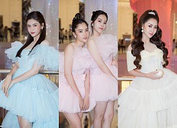 Trương Quỳnh Anh, Tường Vi, Nam Em - Nam Anh xinh như công chúa trên thảm đỏ show diễn The Princess của NTK Nguyễn Minh Công