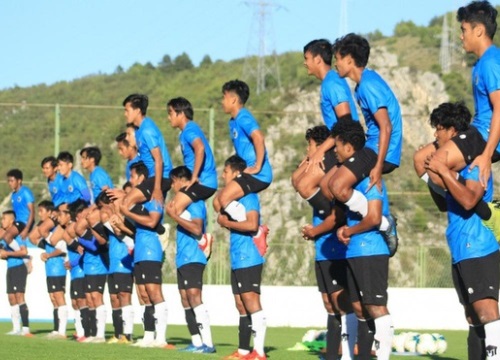 U19 Indonesia ở lại châu Âu tập huấn thêm một tháng