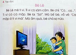 Xung quanh câu chuyện sách giáo khoa Tiếng Việt lớp 1 có "sạn"