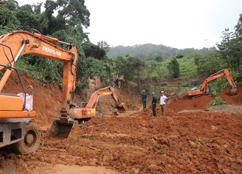 Binh đoàn 12 huy động lực lượng tham gia công tác cứu hộ tại Kinh tế-Quốc phòng 337