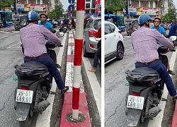 Clip: Pha đối đầu "nảy lửa" giữa 2 người đàn ông trên phố Hà Nội, dân mạng phát hiện nhều cái sai