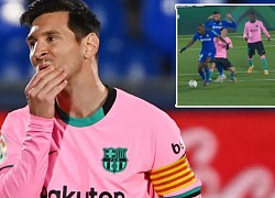 Messi bị chơi xấu gây bức xúc, Koeman tức giận với cầu thủ Getafe