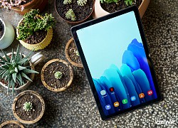 Mở hộp Samsung Galaxy Tab A7: thiết kế pha lẫn hoài cổ và hiện đại, loa là điểm mạnh