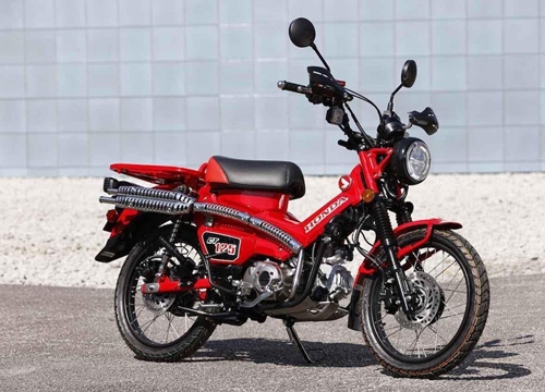 Ngắm những chiếc Honda Super Cub độ 2 pô cực chất