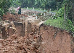 Nguy cơ lũ quét, sạt lở đất cấp độ 4 ở vùng núi các tỉnh từ Nghệ An đến Quảng Nam