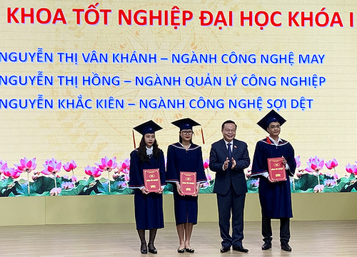 Sinh viên Trường ĐH Công nghiệp dệt may Hà Nội ra trường thu nhập 30 triệu đồng/tháng