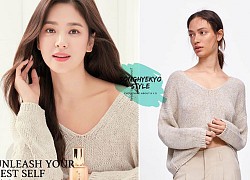 Song Hye Kyo diện áo len Zara mà sang nức nở, sắm về 1 em tương tự là bạn có style Thu chuẩn đẹp