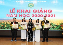 Thủ khoa, Á khoa Học viện Nông nghiệp Việt Nam nhận học bổng du học toàn phần