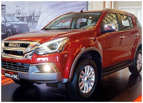 Xe SUV Isuzu mu-X thế hệ mới lộ thêm ảnh trước ngày ra mắt