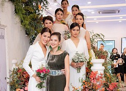 Á hậu Hoàng Anh diện váy gợi cảm, MC Quỳnh Chi lần đầu diễn catwalk cho NTK La Phạm