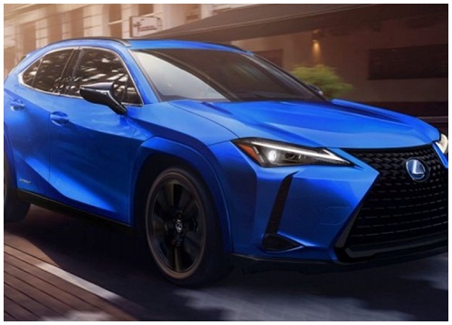 Cận cảnh Lexus UX Black Line 2021 sản xuất giới hạn 1.000 xe