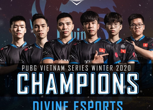 Đường dài mới biết ngựa hay, Divine Esports lần đầu đăng quang tại PUBG Vietnam Series Winter 2020