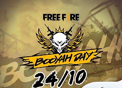 Free Fire: Game thủ nhận được nhiều quà cỡ nào từ sự kiện Booyah Day 24/10?