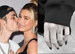 Hailey xăm tên Justin Bieber lên ngón tay áp út