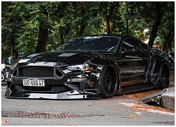 Ford Mustang GT hầm hố với gói độ thân rộng tại Hà Nội