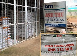 Lâm Đồng phát hiện việc lưu hành, tiêu thụ 40 tấn phân bón giả