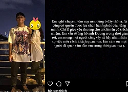 Nửa đêm, bạn gái Tez chính thức lên tiếng trước drama rapper đăng ảnh Pháo và nói "yêu em"