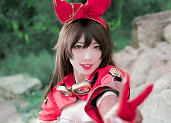 Tan chảy với bộ ảnh cosplay Amber trong Genshin Impact, xinh tựa thiên thần