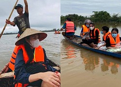 Thủy Tiên: 'Đi trên quốc lộ 1A mà tưởng đang ở giữa biển'