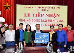 Tiếp nhận gần 3 tỷ đồng ủng hộ người dân vùng lũ