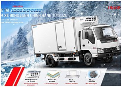 Isuzu Việt Nam ra mắt xe đông lạnh nguyên chiếc chính hãng đầu tiên