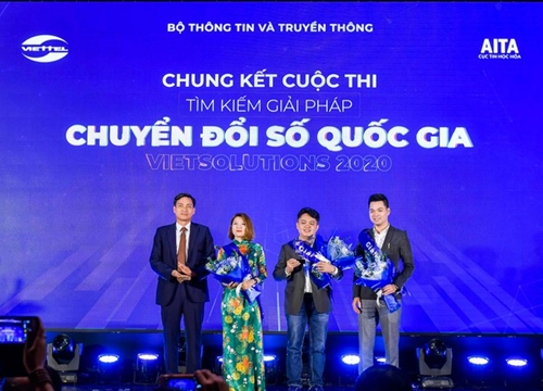 3 sản phẩm công nghệ xuất sắc nhất được vinh danh tại Viet Solutions 2020