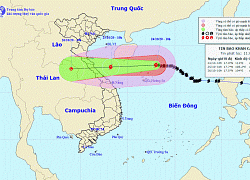 Bão số 8 gây mưa to từ chiều tối nay, từ Nghệ An đến Thừa Thiên Huế cẩn trọng tàu thuyền, công trình gần bờ