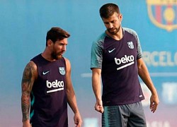 Barca loạn trước siêu kinh điển: Pique bất mãn đòi đặt tên Messi cho sân vận động mới