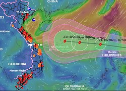 Dự báo đường đi của bão số 8 trên Biển Đông