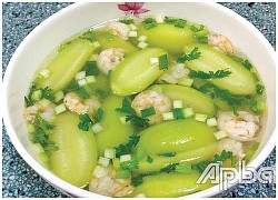 Dưa hường nấu canh