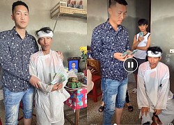 "Giang hồ mạng" Huấn Hoa Hồng bị tố "làm màu" khi xòe tiền chụp ảnh tặng cho gia đình 2 con qua đời ở miền Trung