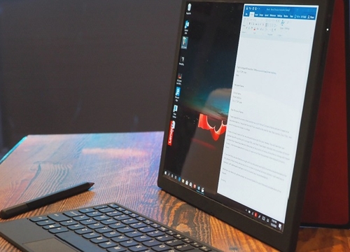 Lenovo ra máy tính xách tay màn hình gập