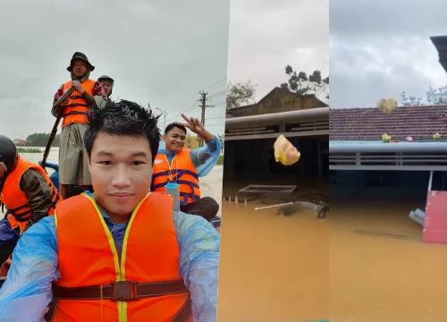 Ném đồ cứu trợ cho người dân rồi bị nói 'của cho không bằng cách cho', cầu thủ Đông Triều phản pháo: 'Hãy góp tiền và cùng chúng tôi lên ghe, đừng chỉ dạy'