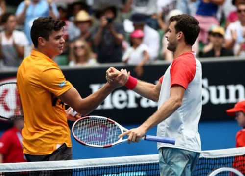 Ngỡ ngàng kết quả trận Dimitrov đại chiến Raonic giải chạy đà cho Paris Masters