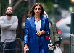 Siêu mẫu Irina Shayk diện vest thanh lịch ra phố