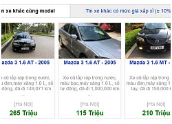 Sốc: Mazda 3 cũ "phá giá" chỉ ngang bằng 2 chiếc Honda SH