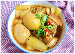 Thịt kho củ cải trắng