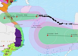 Bão số 8 đi vào các tỉnh Hà Tĩnh đến Quảng Trị, suy yếu thành áp thấp nhiệt đới