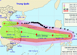 Bão số 9 di chuyển nhanh hơn, nguy hiểm hơn bão số 8