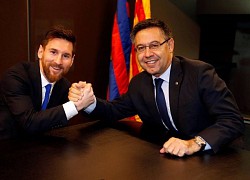 Chủ tịch Barca: &#8216;Tôi chưa từng nghĩ từ chức vì vụ việc với Messi&#8217;