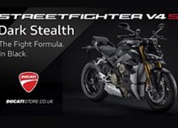 Ducati Streetfighter V4 S Dark Stealth mới chào bán 61 triệu đồng