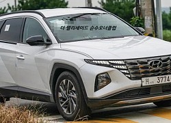 Hyundai Tucson 2021 vừa trình làng đã lăn bánh trên phố